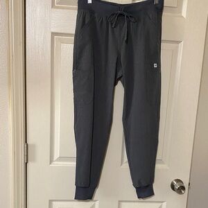 Pewter scrub pants Drawstring Jogger Pants with Pockets